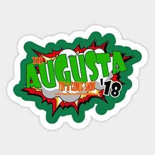 Augusta Toy & Comic Show Sticker